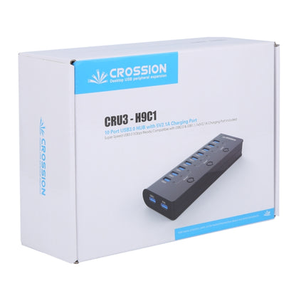 ORICO CRU3-H9C1 10 Port USB3.0 12V 4A HUB Power Adapter, Plug:UK Plug - Power Supply by ORICO | Online Shopping South Africa | PMC Jewellery | Buy Now Pay Later Mobicred