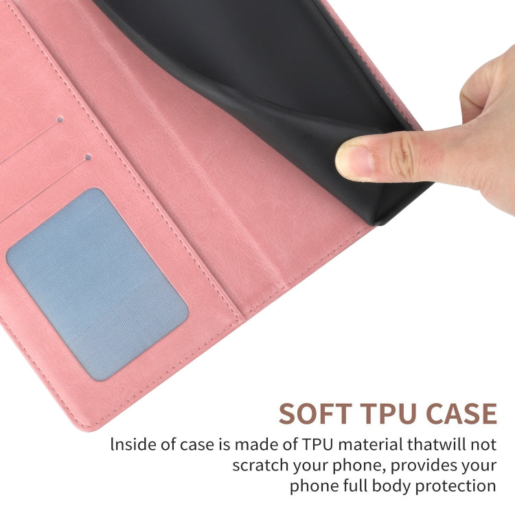 For Samsung Galaxy S25 Ultra 5G Y-shaped Pattern Flip Leather Phone Case(Pink) - Galaxy S25 Ultra 5G Cases by PMC TechLife | Online Shopping South Africa | PMC TechLife | Buy Now Pay Later Mobicred