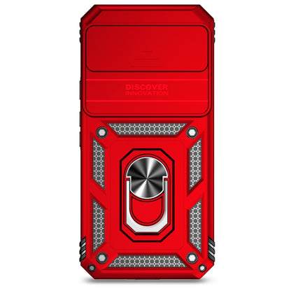 For Google Pixel 9 Pro Sliding Camshield Holder Phone Case(Red) - Google Cases by PMC Jewellery | Online Shopping South Africa | PMC Jewellery | Buy Now Pay Later Mobicred