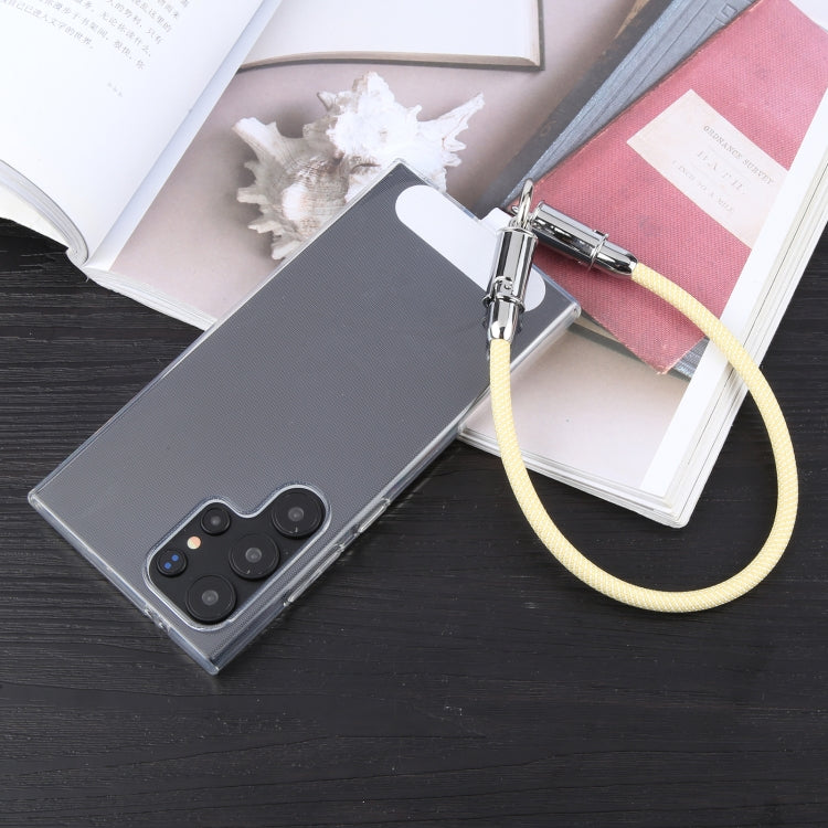 USB-C / Type-C to Type-C Data Cable Phone Anti-lost Short Lanyard, Length: 30cm(Black Silicone) - USB-C & Type-C Cable by PMc TechLife | Online Shopping South Africa | PMc TechLife | Buy Now Pay Later Mobicred