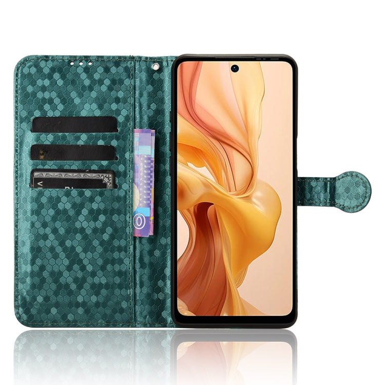 For Ulefone Note 18 Ultra Honeycomb Dot Texture Leather Phone Case(Green) - free shipping - PMC Jewellery - Order now!
