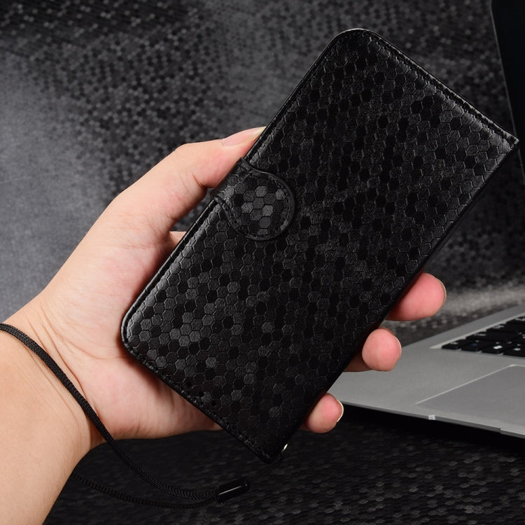 For Ulefone Note 20 Pro Honeycomb Dot Texture Leather Phone Case(Black) - Ulefone Cases by PMC Jewellery | Online Shopping South Africa | PMC Jewellery | Buy Now Pay Later Mobicred