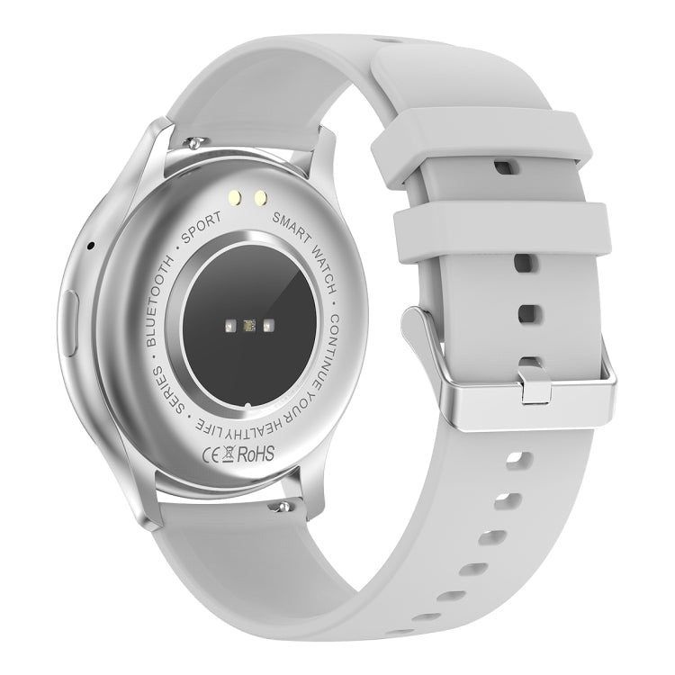 LEMFO HK89 1.43 inch BT5.0 IP67 Sport Smart Watch, Support Bluetooth Call / Message Notification / Heart Rate / Blood Pressure Health Monitor(Silver) - Smart Watches by LEMFO | Online Shopping South Africa | PMC Jewellery | Buy Now Pay Later Mobicred