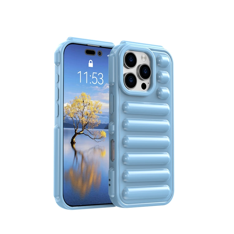 For iPhone 16 Pro Capsule Series Candy Color TPU Phone Case(Blue) - iPhone 16 Pro Cases by PMC Jewellery | Online Shopping South Africa | PMC Jewellery | Buy Now Pay Later Mobicred