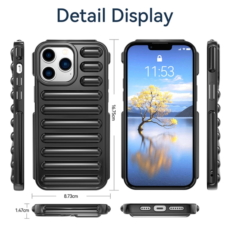 For iPhone 16 Pro Max Capsule Series Candy Color TPU Phone Case(Orange) - iPhone 16 Pro Max Cases by PMC TechLife | Online Shopping South Africa | PMC TechLife | Buy Now Pay Later Mobicred