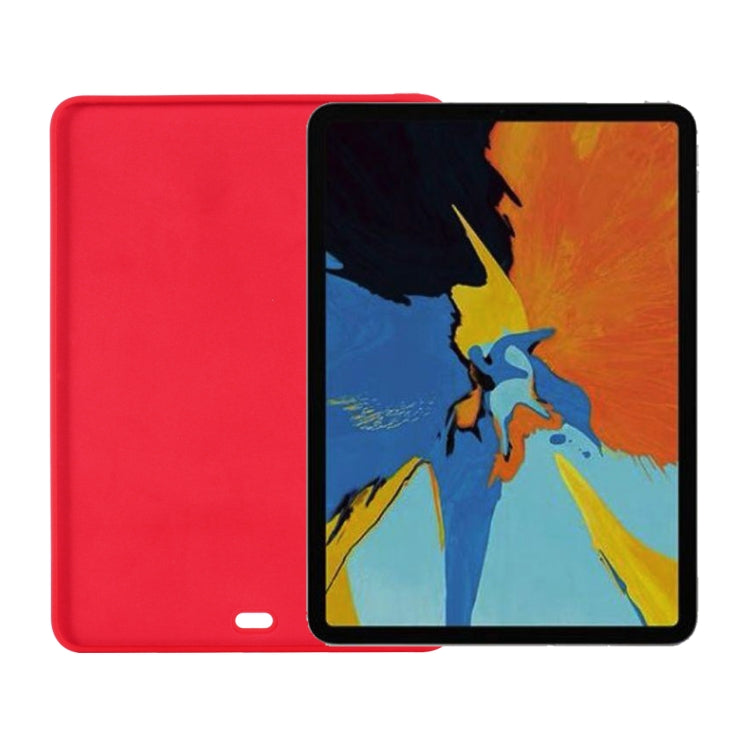 For iPad Air 13 2024 Pure Color Liquid Silicone Shockproof Tablet Case(Red) - iPad Air 13 2024 Cases by PMC Jewellery | Online Shopping South Africa | PMC Jewellery | Buy Now Pay Later Mobicred