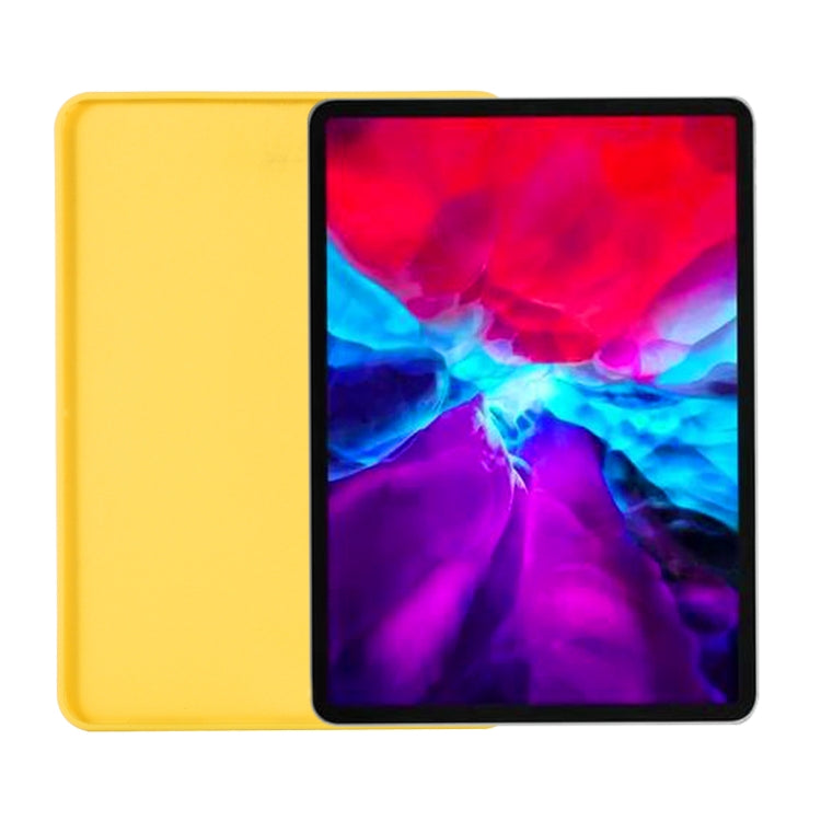For iPad Pro 13 2024 Pure Color Liquid Silicone Shockproof Tablet Case(Yellow) - iPad Pro 13 2024 Cases by PMC TechLife | Online Shopping South Africa | PMC TechLife | Buy Now Pay Later Mobicred