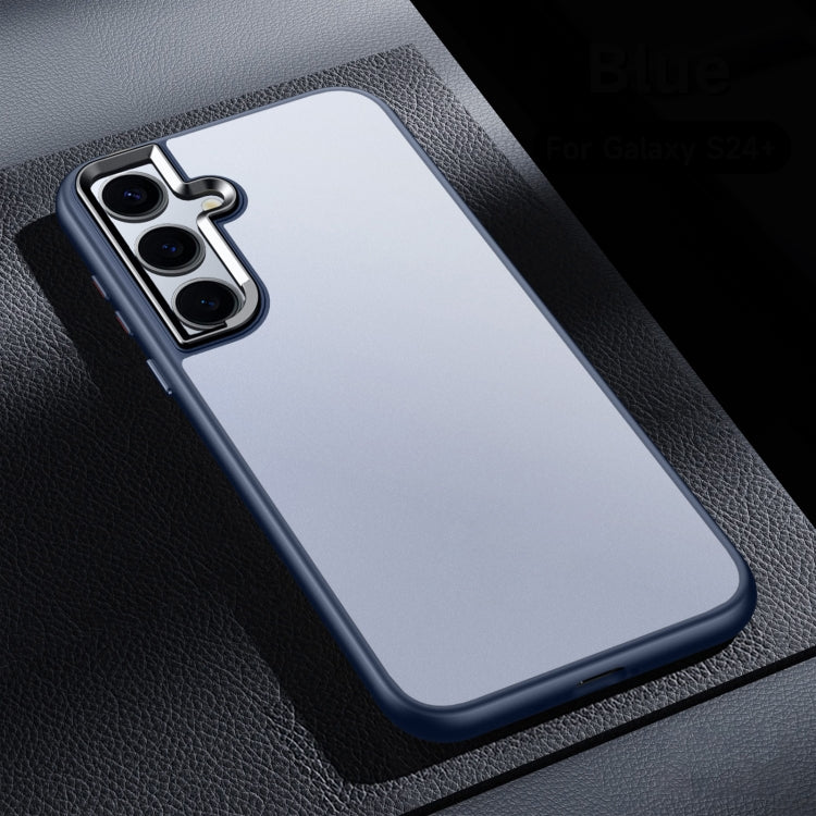 For Samsung Galaxy S24+ 5G SULADA Skin Feel Matte Shockproof Phone Case(Blue) - free shipping - PMC Jewellery - Order now!