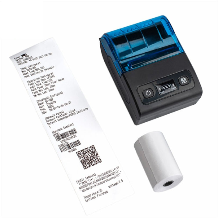 BT-582 58mm Type-C + Bluetooth Portable Thermal Printer(US Plug) - Receipt Printers by PMC TechLife | Online Shopping South Africa | PMC TechLife | Buy Now Pay Later Mobicred
