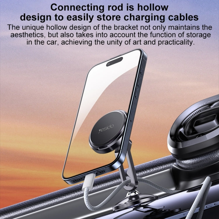 Yesido C210 Double Ball Magnetic Car Holder(Black) - Universal Car Holders by Yesido | Online Shopping South Africa | PMC TechLife | Buy Now Pay Later Mobicred