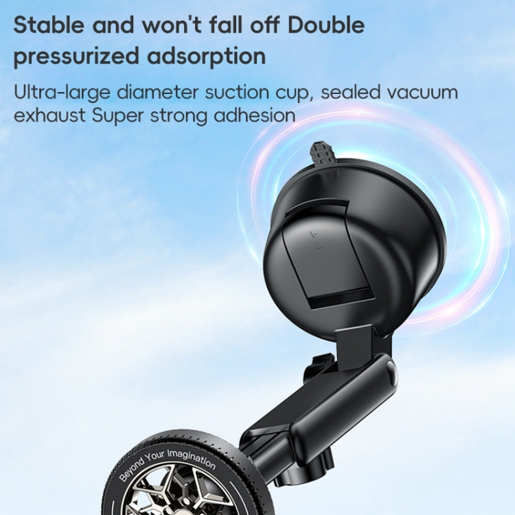 Yesido C266 Magesafe Magnetic Car Holder(Black) - Universal Car Holders by Yesido | Online Shopping South Africa | PMC TechLife | Buy Now Pay Later Mobicred