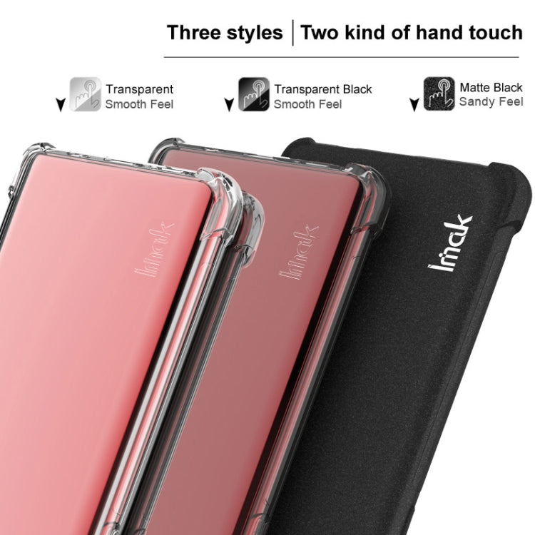 For iPhone 16 Pro Max imak Shockproof Airbag TPU Phone Case(Transparent) - free shipping - PMC TechLife - Order now!
