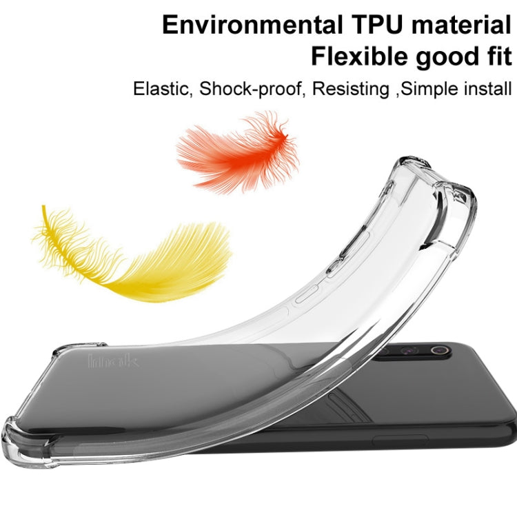 For iPhone 16 Pro imak Shockproof Airbag TPU Phone Case(Transparent Black) - free shipping - PMC TechLife - Order now!