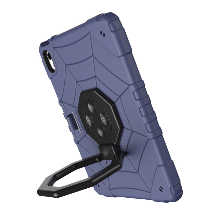 For iPad Air 11 2025 / 2024 Spider Turntable Handle Stress Relief Tablet Case(Navy Blue Black) - free shipping - PMC TechLife - Order now!