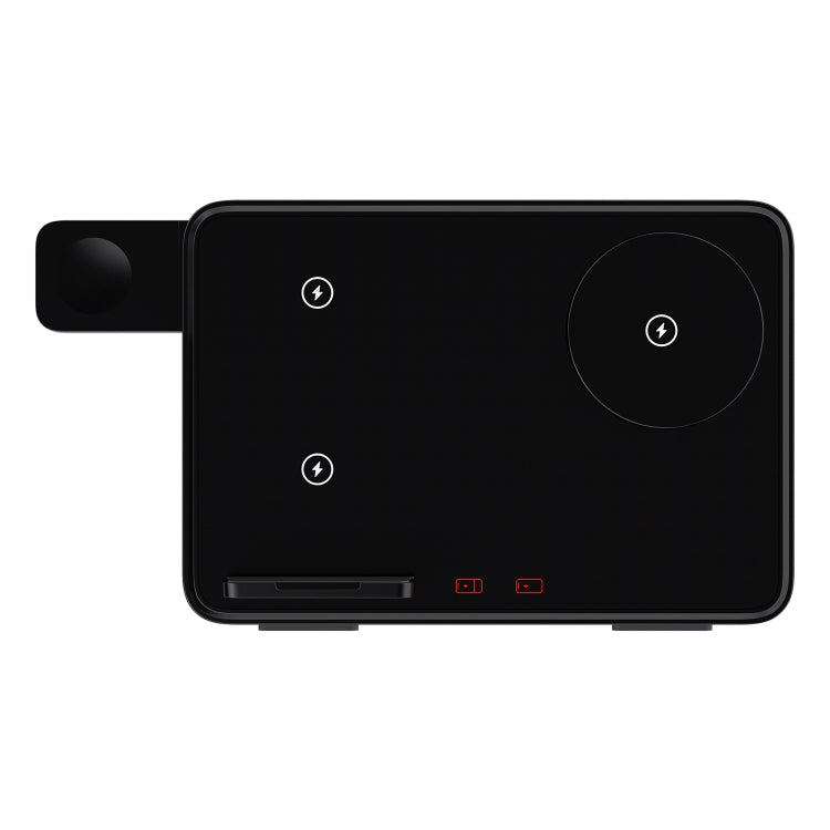 C30 15W 3 in 1 Magnetic Wireless Charger with Night Light(Black) - free shipping - PMC Jewellery - Order now!