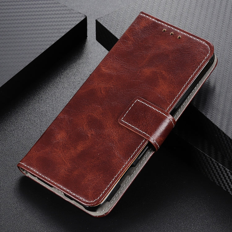 For Samsung Galaxy S25 Ultra 5G Retro Crazy Horse Texture Leather Phone Case(Brown) - Galaxy S25 Ultra 5G Cases by PMC Jewellery | Online Shopping South Africa | PMC Jewellery | Buy Now Pay Later Mobicred