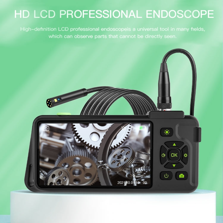 T22 4.5 inch IPS Color Screen 5.5mm Single Camera Hard Cable Industrial Endoscope, Length:2m(Black Orange) -  by PMC TechLife | Online Shopping South Africa | PMC TechLife | Buy Now Pay Later Mobicred