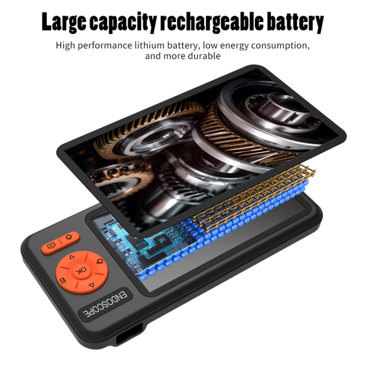 T29 5 inch IPS Screen 5.5mm Single Lens IP67 Waterproof Industrial Endoscope With Bracket, Length:2m -  by PMC TechLife | Online Shopping South Africa | PMC TechLife | Buy Now Pay Later Mobicred