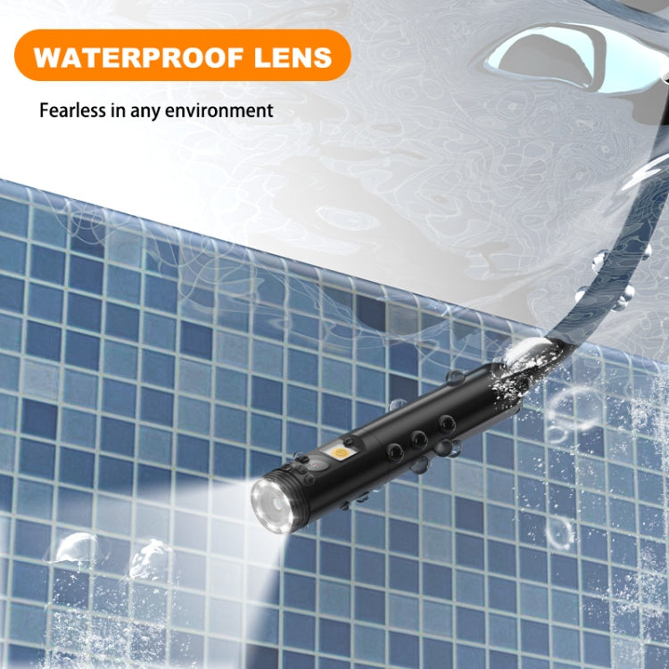 Y15 8mm Single Camera WiFi Connected Hard Cable HD Industrial Endoscope, Length:1m(Black) -  by PMC TechLife | Online Shopping South Africa | PMC TechLife | Buy Now Pay Later Mobicred