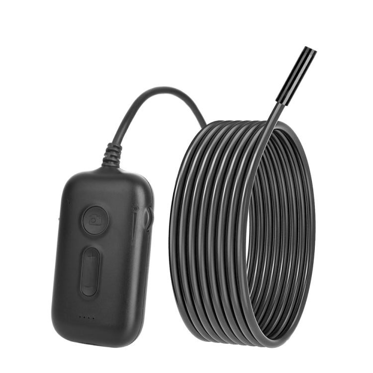 Y15 5.5mm Single Camera WiFi Connected Hard Cable HD Industrial Endoscope, Length:2m(Black) -  by PMC TechLife | Online Shopping South Africa | PMC TechLife | Buy Now Pay Later Mobicred