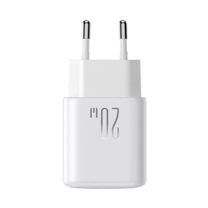 JOYROOM JR-TCF20 PD20W Type-C Port Charger Kit with Type-C to 8 Pin Cable, Plug:EU Plug(White) - USB Charger by JOYROOM | Online Shopping South Africa | PMC Jewellery | Buy Now Pay Later Mobicred