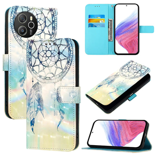 For Blackview Shark 8 3D Painting Horizontal Flip Leather Phone Case(Dream Wind Chimes) - More Brand by PMC Jewellery | Online Shopping South Africa | PMC Jewellery | Buy Now Pay Later Mobicred