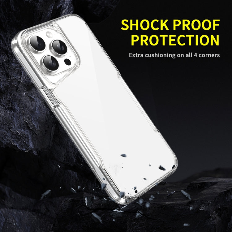 For iPhone 16 Acrylic + TPU Transparent Full Coverage Phone Case - iPhone 16 Cases by PMC TechLife | Online Shopping South Africa | PMC TechLife | Buy Now Pay Later Mobicred