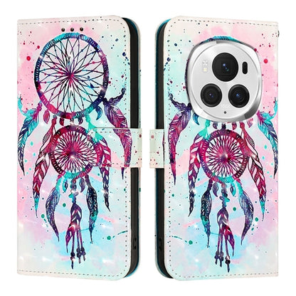 For Honor Magic6 Pro Global 3D Painting Horizontal Flip Leather Phone Case(Color Drop Wind Chimes) - Honor Cases by PMC Jewellery | Online Shopping South Africa | PMC Jewellery | Buy Now Pay Later Mobicred