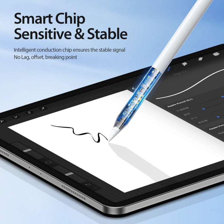 For iPad DUX DUCIS SP-06 Active Digital Capacitive Stylus(White) - free shipping - PMC Jewellery - Order now!