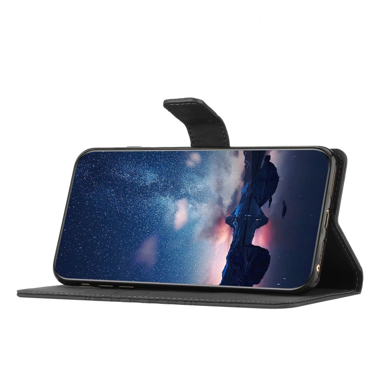 For Samsung Galaxy S25+ 5G Diamond Embossed Skin Feel Leather Phone Case(Black) - Galaxy S25+ 5G Cases by PMC Jewellery | Online Shopping South Africa | PMC Jewellery | Buy Now Pay Later Mobicred