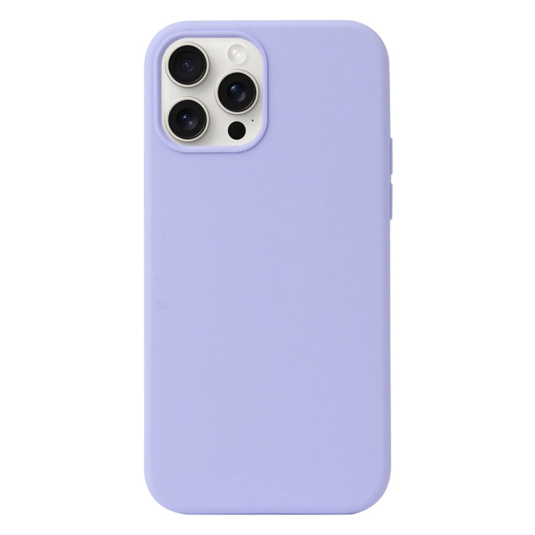 For iPhone 16 Pro Liquid Silicone Phone Case(Purple) - iPhone 16 Pro Cases by PMC TechLife | Online Shopping South Africa | PMC TechLife | Buy Now Pay Later Mobicred