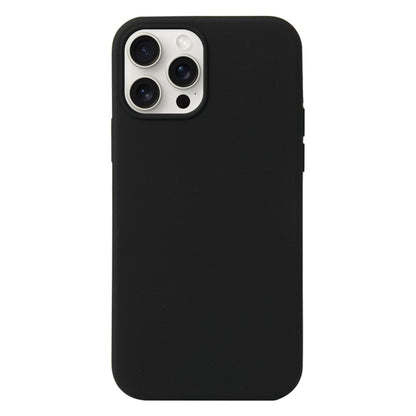 For iPhone 16 Pro Liquid Silicone Phone Case(Black) - iPhone 16 Pro Cases by PMC Jewellery | Online Shopping South Africa | PMC Jewellery | Buy Now Pay Later Mobicred