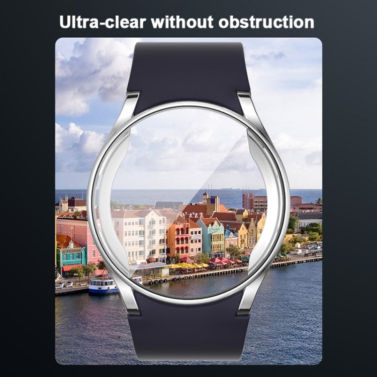 For Samsung Galaxy Watch FE 40mm Full Coverage Electroplated TPU Watch Protective Case(Rose Gold) - Watch Cases by PMC TechLife | Online Shopping South Africa | PMC TechLife | Buy Now Pay Later Mobicred