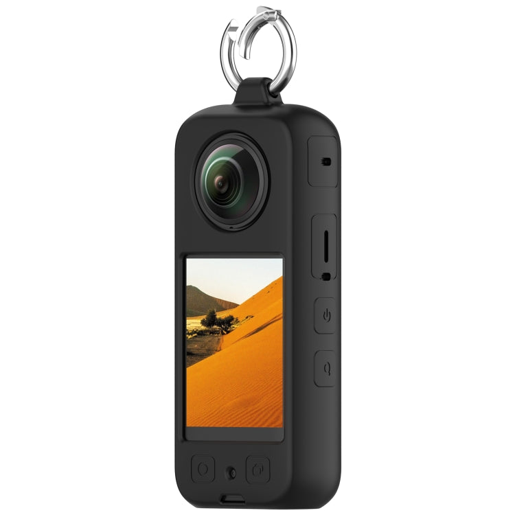 For Insta360 X3 Portable Silicone Protective Case(Black) - Case & Bags by PMC TechLife | Online Shopping South Africa | PMC TechLife | Buy Now Pay Later Mobicred