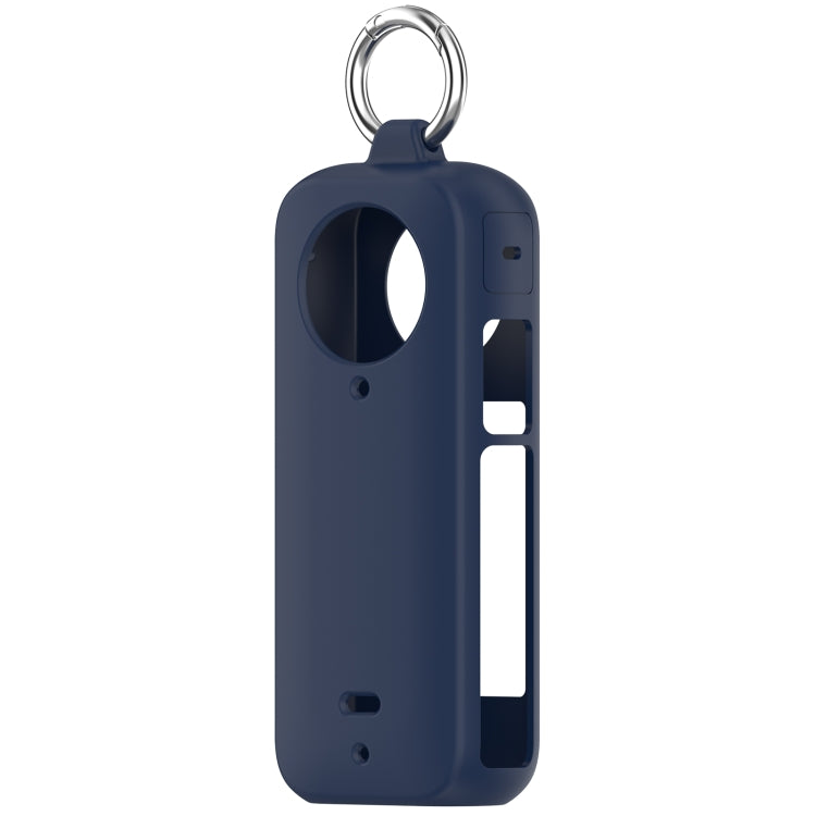 For Insta360 X3 Portable Silicone Protective Case(Midnight Blue) - Case & Bags by PMC Jewellery | Online Shopping South Africa | PMC Jewellery | Buy Now Pay Later Mobicred