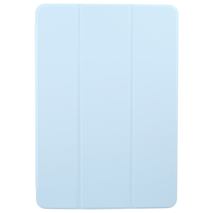 For Huawei MatePad 11.5 S GEBEI 3-folding Holder Shockproof Flip Leather Tablet Case(Sky Blue) - free shipping - PMc TechLife - Order now!