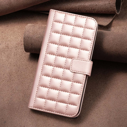 For Google Pixel 9 Square Texture Leather Phone Case(Rose Gold) - Google Cases by PMC Jewellery | Online Shopping South Africa | PMC Jewellery | Buy Now Pay Later Mobicred