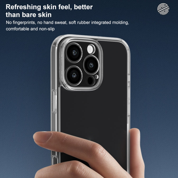 For iPhone 16 Pro Max Four Corner Airbag Transparent Glass Phone Case - iPhone 16 Pro Max Cases by PMC TechLife | Online Shopping South Africa | PMC TechLife | Buy Now Pay Later Mobicred