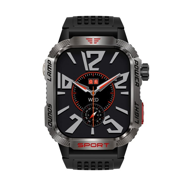 HT29 2.01 inch IPS Screen Triple Proof Smart Watch with Banknote Detector Light(Black) - Smart Watches by PMC TechLife | Online Shopping South Africa | PMC TechLife | Buy Now Pay Later Mobicred