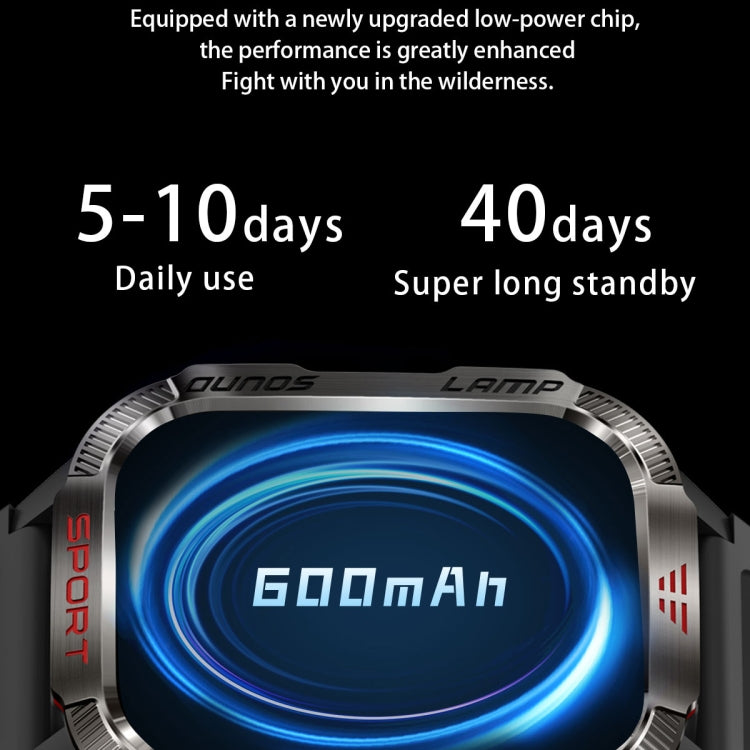 HT29 2.01 inch IPS Screen Triple Proof Smart Watch with Banknote Detector Light(Green) - Smart Watches by PMC TechLife | Online Shopping South Africa | PMC TechLife | Buy Now Pay Later Mobicred