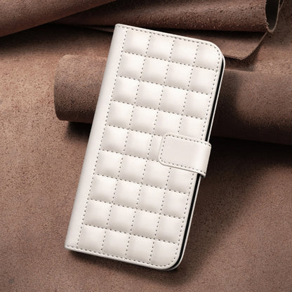 For Redmi K70 / K70 Pro Square Texture Leather Phone Case(Beige) - Xiaomi Cases by PMC Jewellery | Online Shopping South Africa | PMC Jewellery | Buy Now Pay Later Mobicred