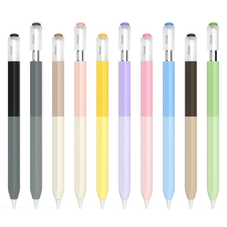 For Apple Pencil USB-C Gradient Silicone Stylus Protective Case(Blue) - Pencil Accessories by PMC Jewellery | Online Shopping South Africa | PMC Jewellery | Buy Now Pay Later Mobicred