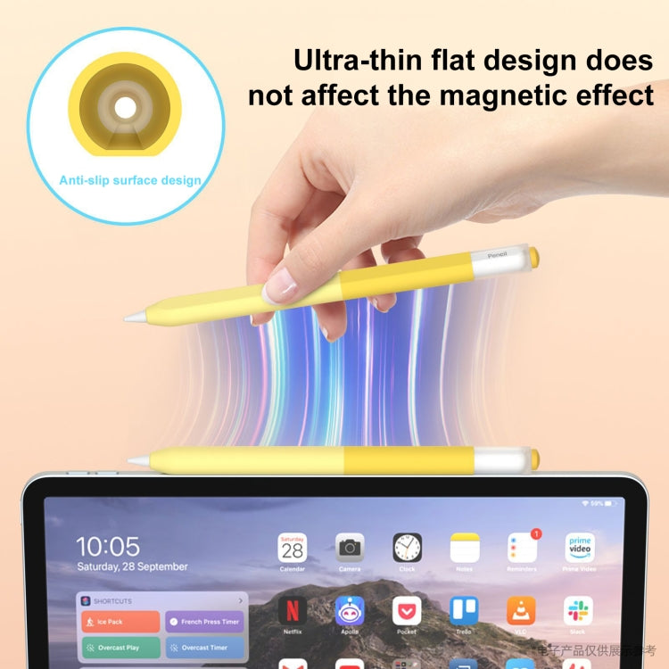 For Apple Pencil USB-C Gradient Silicone Stylus Protective Case(Matcha Green) - Pencil Accessories by PMC Jewellery | Online Shopping South Africa | PMC Jewellery | Buy Now Pay Later Mobicred
