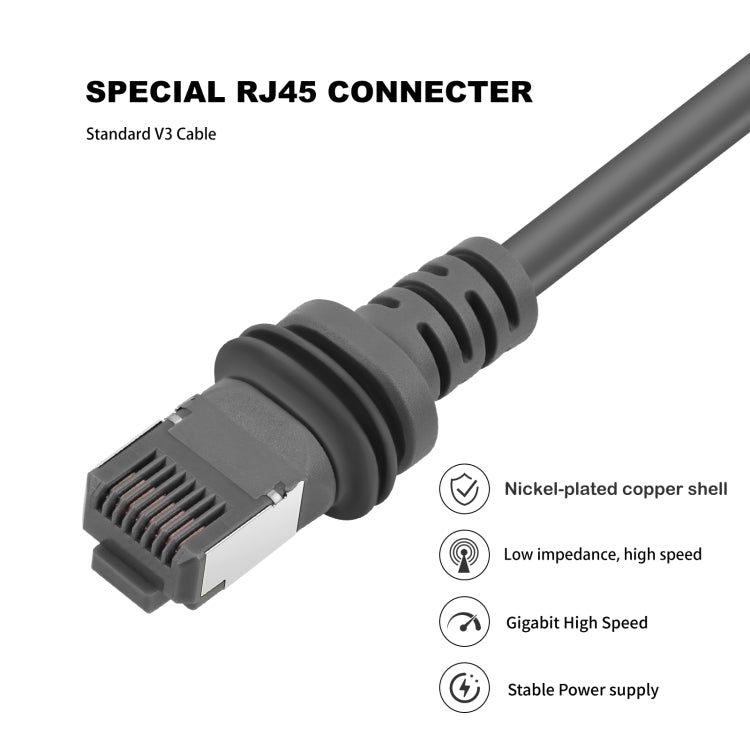 Satellite Dedicated Ethernet Cable for Starlink Actuated Gen 3, Length:46m - Lan Cable and Tools by PMC Jewellery | Online Shopping South Africa | PMC Jewellery | Buy Now Pay Later Mobicred