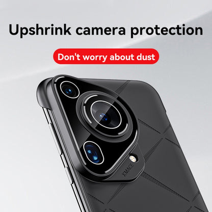 For Huawei Pura 70 Pro Borderless Upshrink Camera Protection Phone Case(Black) - Huawei Cases by PMC Jewellery | Online Shopping South Africa | PMC Jewellery | Buy Now Pay Later Mobicred