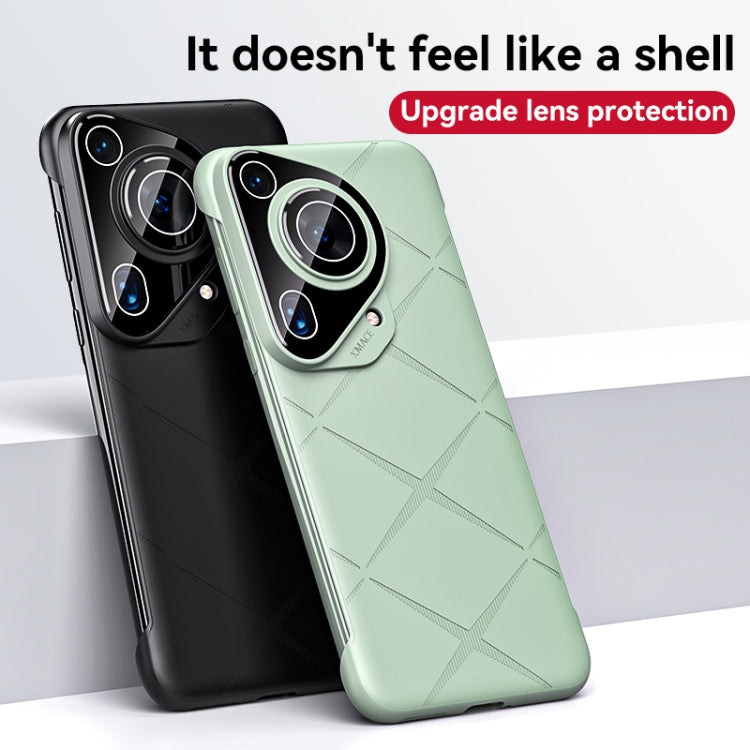 For Huawei Pura 70 Ultra Borderless Upshrink Camera Protection Phone Case(Black) - Huawei Cases by PMC Jewellery | Online Shopping South Africa | PMC Jewellery | Buy Now Pay Later Mobicred