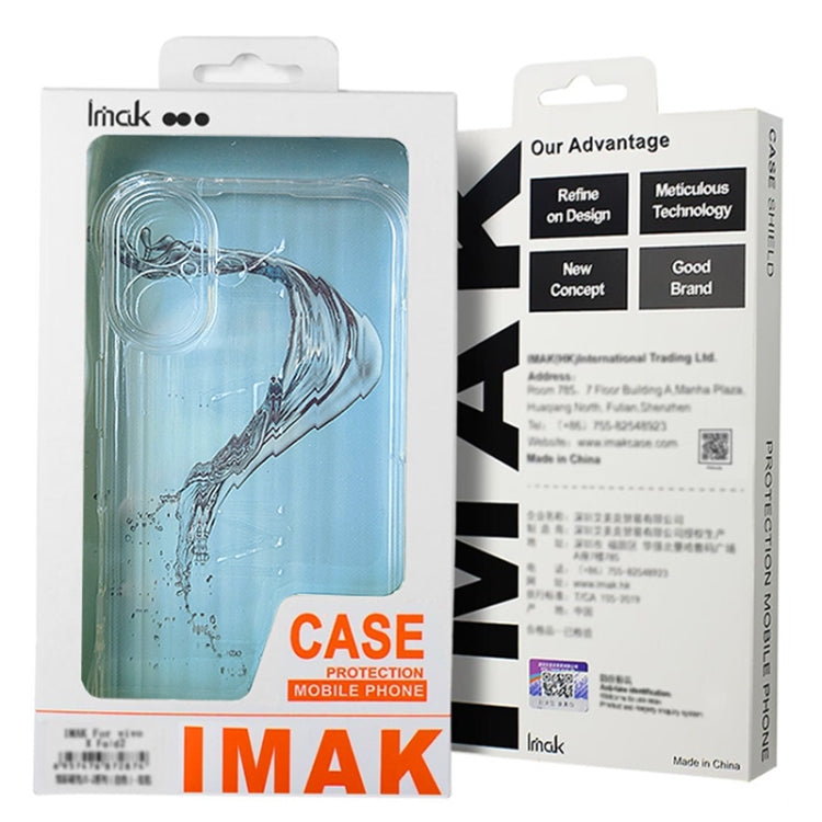 For Google Pixel 9 Pro XL IMAK Space Shield PC + TPU Airbag Shockproof Phone Case(Transparent) - Google Cases by imak | Online Shopping South Africa | PMC TechLife | Buy Now Pay Later Mobicred