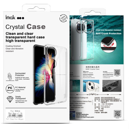 For Motorola Razr 50 / Razr 2024 IMAK Wing II Wear-resisting Crystal Protective Case - Motorola Cases by imak | Online Shopping South Africa | PMC Jewellery | Buy Now Pay Later Mobicred