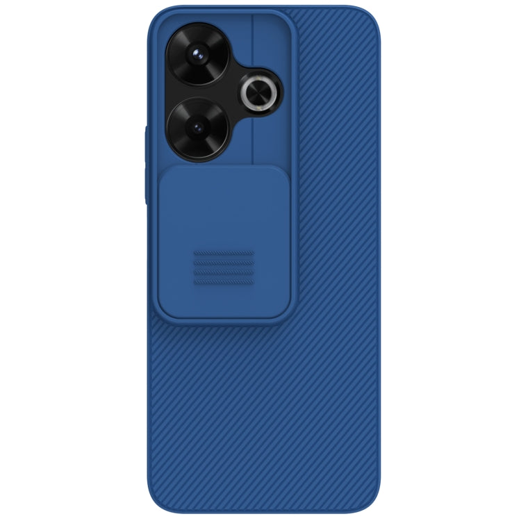 For Redmi Note 13R 5G / 13 4G NILLKIN Black Mirror Series Camshield PC Phone Case(Blue) - Redmi 13 Cases by NILLKIN | Online Shopping South Africa | PMC Jewellery | Buy Now Pay Later Mobicred