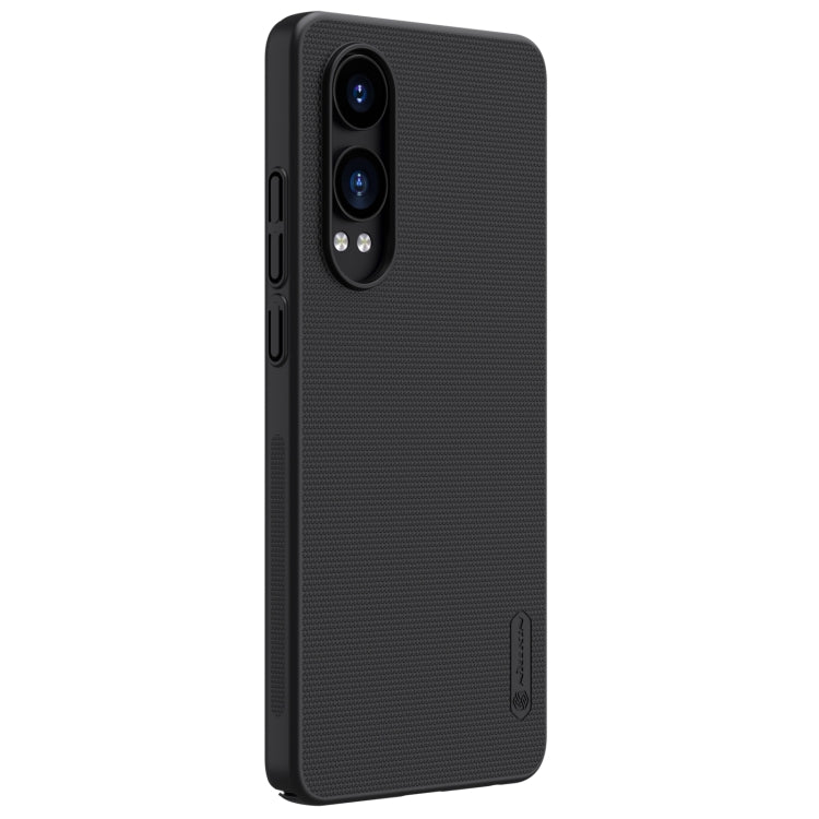 For OnePlus Nord CE4 Lite / OPPO K12x NILLKIN Frosted PC Phone Case(Black) - OnePlus Cases by NILLKIN | Online Shopping South Africa | PMC Jewellery | Buy Now Pay Later Mobicred